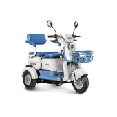 Электротрицикл Rutrike Gelbert Mercury 48V/60V 650Вт (Синий-3048)