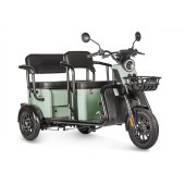 Электротрицикл Wanshida LC300 60V 1000Вт (Зеленый-3076)