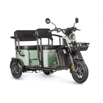 Электротрицикл Wanshida LC300 60V 1000Вт (Зеленый-3076)