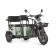Электротрицикл Wanshida LC300 60V 1000Вт (Зеленый-3076)