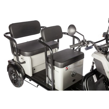Электротрицикл Wanshida LC300 60V 1000Вт (Черный-3075)-11