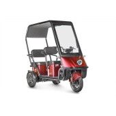 Электротрицикл Wanshida NIPLA 500 60V 1000Вт (Черно-красный-3086)