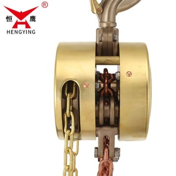 Ручная цепная таль ВБИ HBSQ 25T 10F 3M AL-CU IIC-3