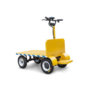 Платформенная тележка электрическая Rutrike ПЛИТА БУКСИР 1200-1