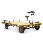 Платформенная тележка электрическая Rutrike СКЛАД 3000 NEW