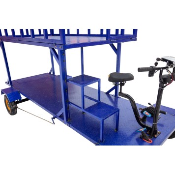 Платформенная тележка электрическая Rutrike ПАЛИСАД ЯРУС-3