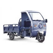Грузовой электротрицикл Rutrike D4 КАБИНА 1800 60V1200W (Синий-3123)