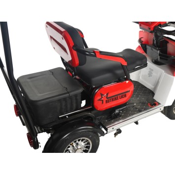 Электроскутер четырехколесный Rutrike Лич (Синий-3270)-5