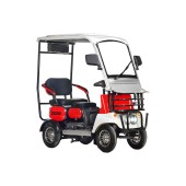 Электроскутер четырехколесный Rutrike Лич (Красный-3260)