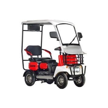 Электроскутер четырехколесный Rutrike Лич (Красный-3260)
