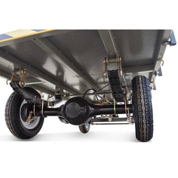 Платформенная тележка электрическая Rutrike ПЕРОН С-3