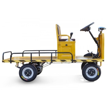 Платформенная тележка электрическая Rutrike ПЕРОН С-7