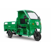 Грузовой электротрицикл Rutrike Вектор Кабина 1500 60V1200W (Зеленый-3329)