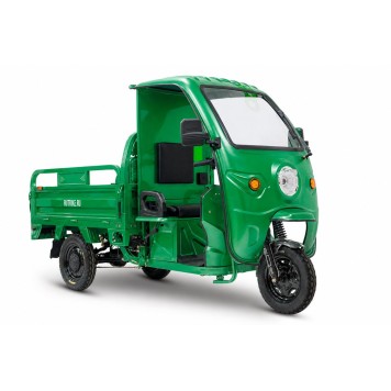 Грузовой электротрицикл Rutrike Вектор Кабина 1500 60V1200W (Зеленый-3329)