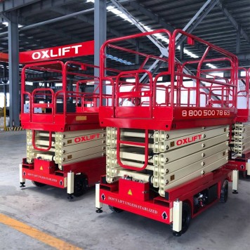 Ножничный Подъемник Передвижной OXLIFT QX-050-090 9000 мм 500 кг с выдвижной платформой-2