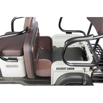 Электротрицикл Rutrike Gelbert Sarin 48V/60V 1000Вт (Коричнево-белый-3054)-3