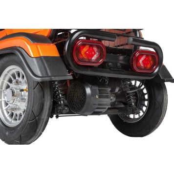 Электротрицикл Rutrike Gelbert Caf 48V/60V 600Вт (Оранжевый-3037)-12