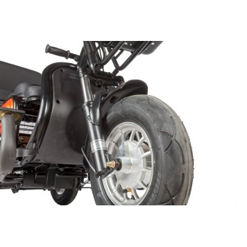 Электротрицикл Rutrike Gelbert Caf 48V/60V 600Вт (Оранжевый-3037)-4