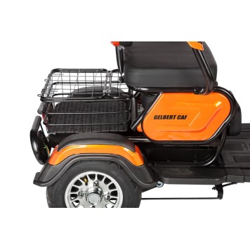 Электротрицикл Rutrike Gelbert Caf 48V/60V 600Вт (Оранжевый-3037)-5