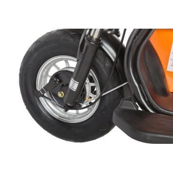 Электротрицикл Rutrike Gelbert Caf 48V/60V 600Вт (Оранжевый-3037)-9