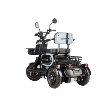 Электротрицикл Wanshida UN MOTO 60V 650Вт (Черно-красный-3104)-14