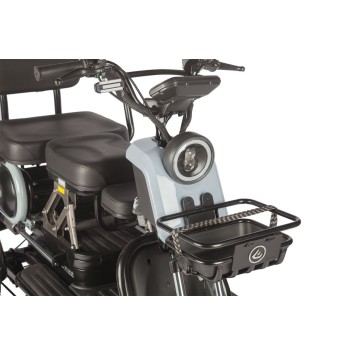 Электротрицикл Wanshida UN MOTO 60V 650Вт (Черно-красный-3104)-1