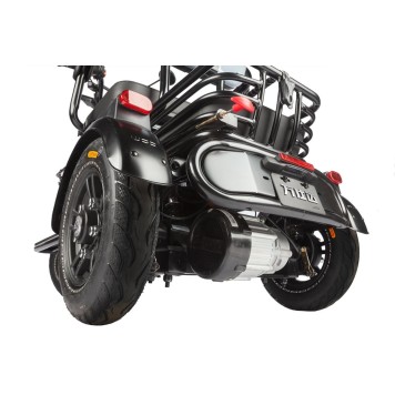 Электротрицикл Wanshida UN MOTO 60V 650Вт (Черно-красный-3104)-13