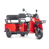 Электротрицикл Wanshida LC-F200 60V 1000Вт (Красный-3083)
