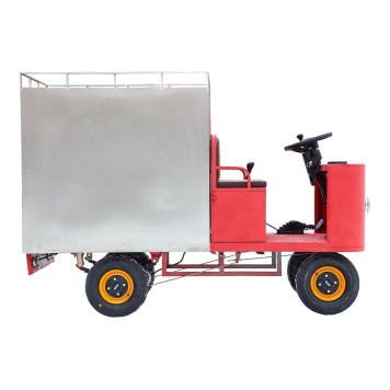 Платформенная тележка электрическая Rutrike КАРА КУНГ-10