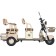 Электротрицикл Rutrike Атлас (Бежевый-3255)