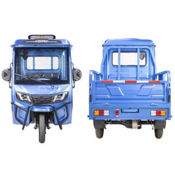 Грузовой электротрицикл Rutrike КАРГО Кабина 1500 60V1000W (Черный матовый-2845)-5