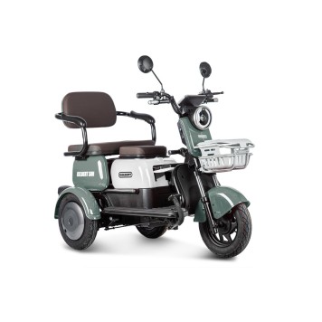 Электротрицикл Rutrike Gelbert Sun 48V/60V 650Вт (Фиолетово-белый-3060)