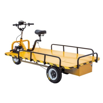 Платформенная тележка электрическая Rutrike ТАКСА ВАЙД-5