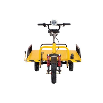 Платформенная тележка электрическая Rutrike ТАКСА ВАЙД-3
