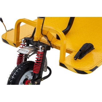 Платформенная тележка электрическая Rutrike ТАКСА ВАЙД-4