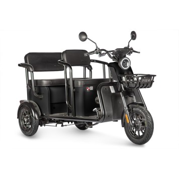 Электротрицикл Wanshida LC300 60V 1000Вт (Черный-3075)