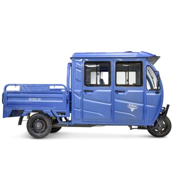 Грузовой электротрицикл Rutrike Рейс обогрев 1300 60V1200W (Серый-2843)-3