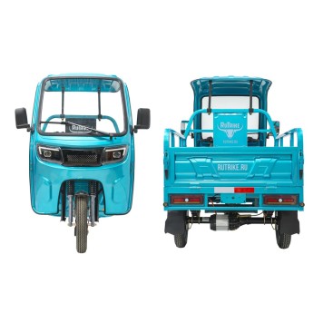 Грузовой электротрицикл Rutrike Глобус NEXT 1500 60V1200W (Серый-3127)-7