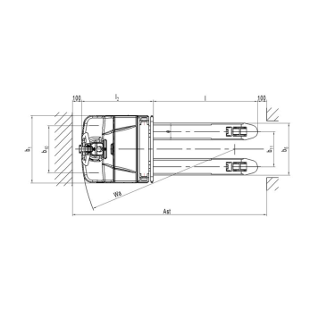 Тележка самоходная Noblelift PT 20D (1800)-4