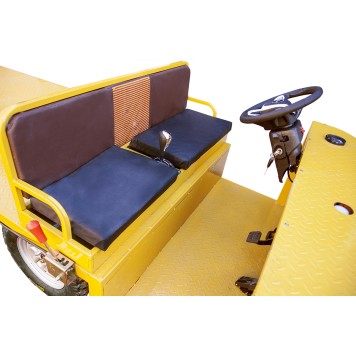 Платформенная тележка электрическая Rutrike ТРАНСПОРТЕР (Зеленый-2778)-5