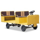 Платформенная тележка электрическая Rutrike ПОСТ ПАССАЖИР