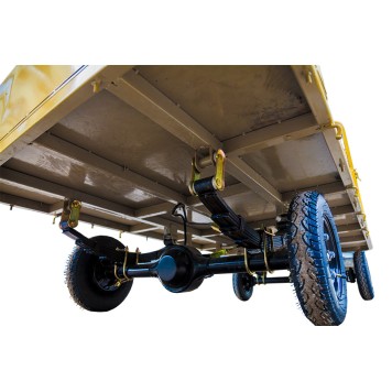 Платформенная тележка электрическая Rutrike ПОСТ ПАССАЖИР-1