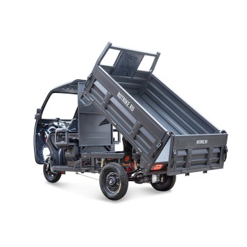 Грузовой электрический трицикл Rutrike D5 КАБИНА гидравлика 1500 72V1500W (черный-матовый-2914)-4