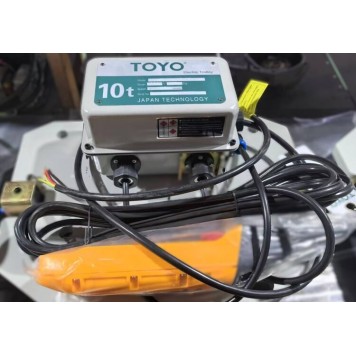 Цепная электроталь TOYO TY1 10T 4F 1ск 12M передвижная-6