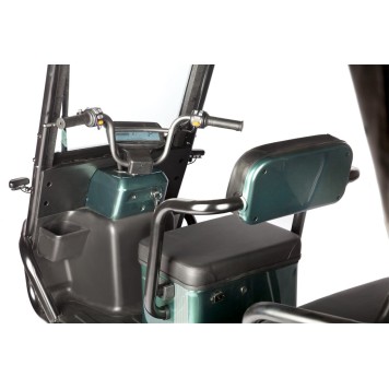Электротрицикл Wanshida NIPLA 500 60V 1000Вт (Черно-красный-3086)-2
