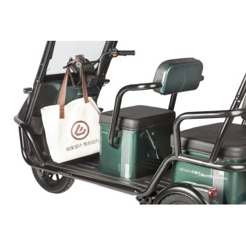 Электротрицикл Wanshida NIPLA 500 60V 1000Вт (Черно-красный-3086)-5