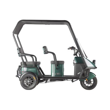 Электротрицикл Wanshida NIPLA 500 60V 1000Вт (Черно-красный-3086)-11