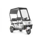 Электротрицикл Wanshida NIPLA 500 60V 1000Вт (Черно-белый-3087)