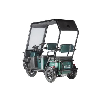 Электротрицикл Wanshida NIPLA 500 60V 1000Вт (Черно-красный-3086)-9