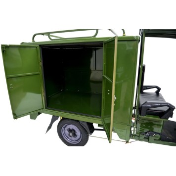 Грузовой электротрицикл Rutrike КАРГО 1500 60V1000W (Черный матовый-2901)-9